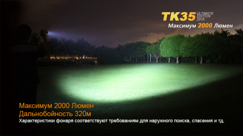 Фонарь Fenix TK35UE (2015) Cree XHP-50, TK35XHP50 фото 7